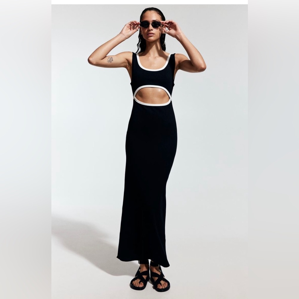 H&M cut out dress